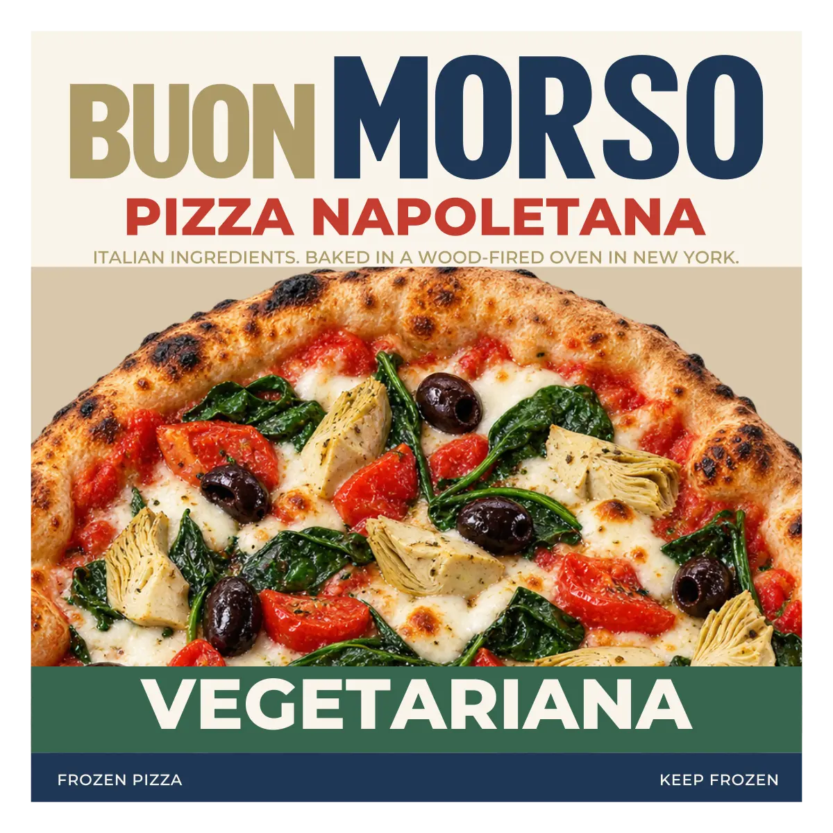 Vegetariana Regular packaging illustration