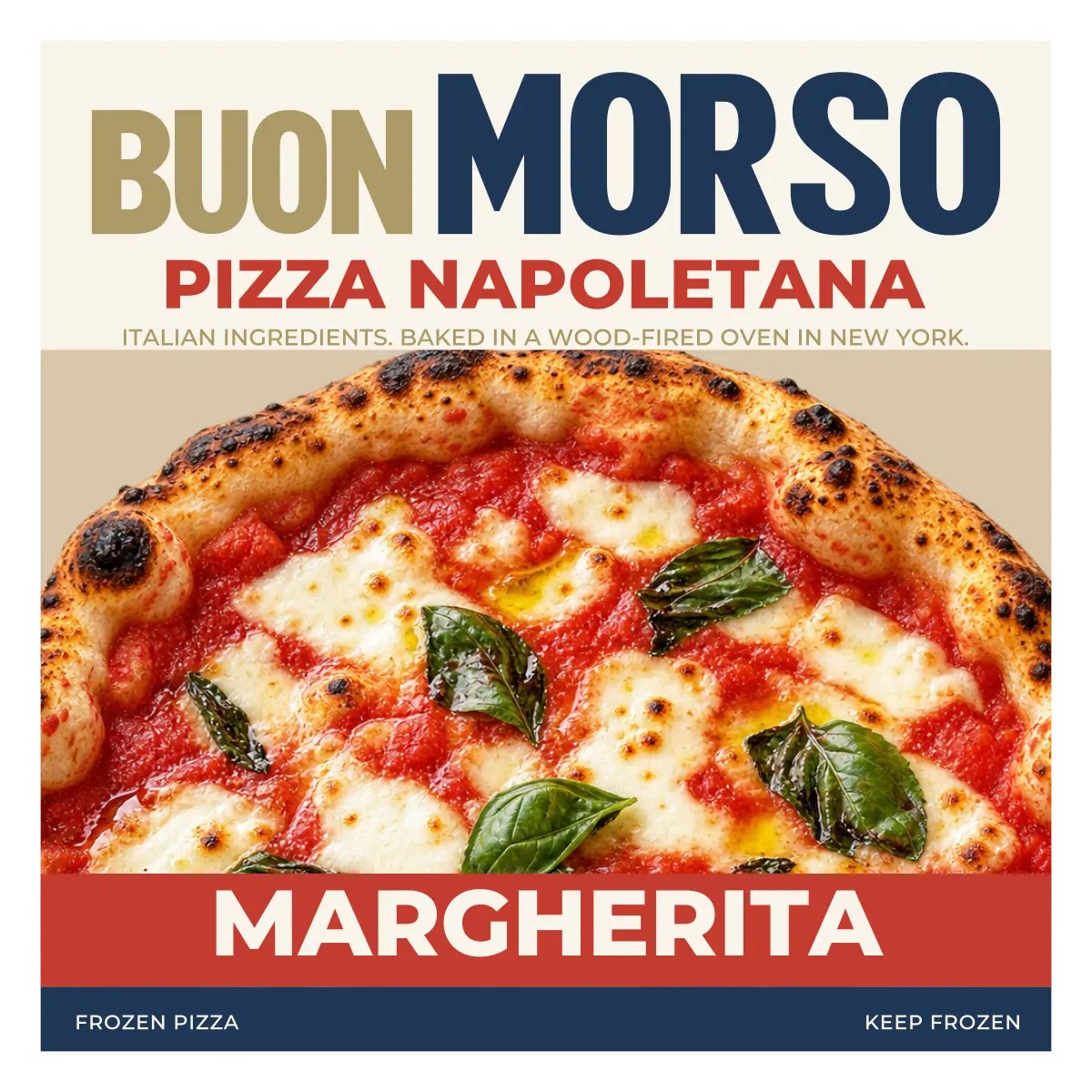 Margherita Regular packaging illustration